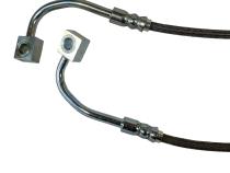2015-2020 GT and GT350R Front and Rear SS Brake Hose Kit Black Cover J&amp;amp;M Products