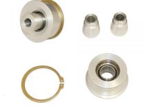 Mustang Front Control Arm Spherical Caster Bushing 15-18 Mustang Black J&amp;amp;M Products