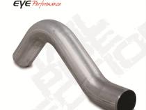 Exhaust Pipe 4 Inch 04.5-Early 07 RAM 2500/3500 First Section Driver Side Stainless Exhaust Tail Pipe Diamond Eye