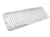 Jeep YJ Hood Vent 8 Holes 87-95 Wrangler TJ Polished Silver Kentrol