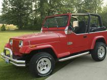 Jeep CJ/YJ Hood Kit  78-95 CJ and Wrangler YJ Polished Silver Kentrol