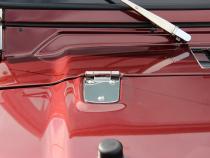 Jeep TJ Hood Hinge Pair 97-06 Wrangler TJ Polished Silver Kentrol