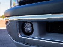 94-02 RAM 1500/2500/3500 Fog Light Mount - Chrome Bumper SDHQ Offroad