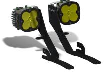 03-09 Ram 2500/3500 A Pillar Mounts SDHQ Offroad