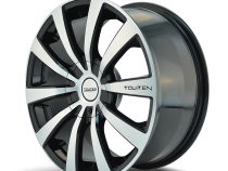 Touren Wheels TR3 3130 Gloss Black Machined 18X8 5-100/5-114.3 40MM 72.62MM