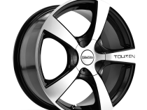 Touren Wheels TR9 3190 Gloss Black Machined 22X9 5-114.3/5-120 40MM 74.1MM