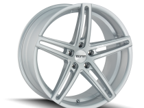 Touren Wheels TR73 3273 Gloss Silver Milled 20X10 5-112 40MM 66.56MM