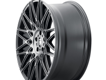 Touren Wheels TR78 3278 Matte Black Brushed With Dark Tint 18X8 5-100 40MM 56.1MM