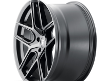 Touren Wheels TR79 3279 Matte Black Brushed With Dark Tint 17X8 5-108 35MM 63.5MM