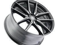 Touren Wheels TR94 3294 Gloss Graphite Brushed With Dark Tint 19X8.5 5-112 35MM 66.6MM