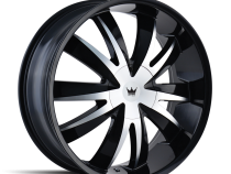 Cast Aluminum Wheels Edge 337 GBM 20x8.5 Machined Face Gloss Black 5 On 108/5 On 114.3 Bolt Pattern 35 Offset Mazzi Wheels