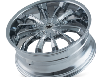 Cast Aluminum Wheels Fusion 341 CH 24x9.5 Chrome 5 On 115/5 On 120 Bolt Pattern 18 Offset Mazzi Wheels