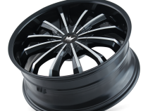 Cast Aluminum Wheels Fusion 341 GBM 20x8.5 Machined Face Gloss Black 5 On 108/5 On 114.3 Bolt Pattern 35 Offset Mazzi Wheels