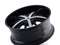Cast Aluminum Wheels Essence 364 GBM 22x9.5 Gloss Black 5 On 114.3/5 On 120 Bolt Pattern 35 Offset Mazzi Wheels