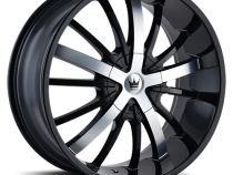 Cast Aluminum Wheels Essence 364 GBM 24x9.5 Gloss Black 5 On 115/5 On 120 Bolt Pattern 18 Offset Mazzi Wheels