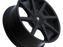 Cast Aluminum Wheels Kickstand 369 MB 24x9.5 Matte Black 5 On 115/5 On 120 Bolt Pattern 18 Offset Mazzi Wheels