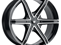 Cast Aluminum Wheels Stilts 371 GBM 18x8 Machined Face Gloss Black 5 On 108/5 On 114.3 Bolt Pattern 35 Offset Mazzi Wheels
