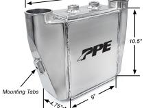 Water To Air Intercooler 3 Inch PPE Diesel