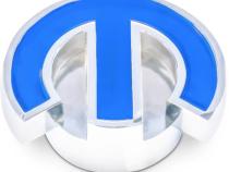 Deluxe Air Cleaner Center Nut MOPAR Omega Style Chrome w/Blue Proform