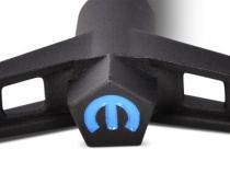 Engine Valve Cover Wing Nuts Steel Black Mopar Logo 1/4-20 Thread 4 Pack Proform