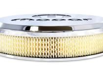 Air Cleaner Kit 14 Inch Diameter Aluminum Polished Recessed Black MOPAR Emblem Proform