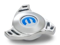 Carburetor Air Cleaner Kit 14 Inch Diameter Blue MOPAR Emblem Chrome Proform