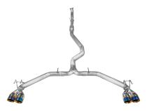 Honda Civic Cat-Back Exhaust Burnt Blue Tip For 22+ Honda Civic Stillen