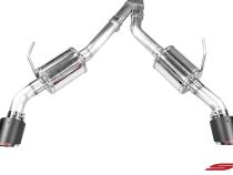 Infiniti Q50 3.0t Cat Back Exhaust w/ Carbon Fiber Tips For 16-21 Infiniti Q50 3.0t Stillen