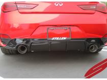Infiniti Q60 3.0t Cat Back Exhaust Polished Tips For 17-21 Infiniti Q60 3.0t Stillen