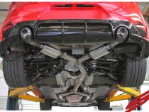Infiniti Q60 3.0t Cat-Back Exhaust System Carbon Tips 17-21 Infiniti Q60 3.0t Stillen