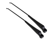 Jeep CJ Windshield Wiper Arms Pair 68-86 CJ Powdercoat Black Kentrol
