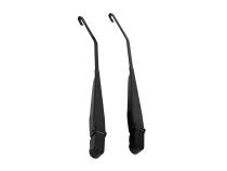 Jeep TJ Windshield Wiper Arms Pair 97-06 Wrangler TJ Powdercoat Black Kentrol