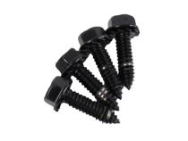 Jeep CJ/YJ Door Strap Pins Pair 76-95 CJ and Wrangler YJ Powdercoat Black Kentrol