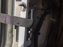 Jeep CJ/YJ Door Strap Pins Pair 76-95 CJ and Wrangler YJ Powdercoat Black Kentrol