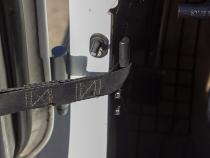 Jeep CJ/YJ Door Strap Pins Pair 76-95 CJ and Wrangler YJ Powdercoat Black Kentrol