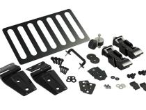 Jeep JK Hood Kit 07-18 Wrangler JK Powdercoat Black Kentrol