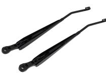 Jeep JK Windshield Wiper Arms Pair 07-18 Wrangler JK Powdercoat Black Kentrol