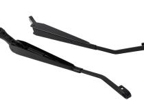 Jeep JK Windshield Wiper Arms Pair 07-18 Wrangler JK Powdercoat Black Kentrol