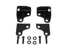 Jeep JK Windshield Light Mount 07-18 Wrangler JK Powdercoat Black Kentrol