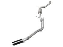 24-Present Toyota Tacoma Side Exit Cat Back Exhaust with Black Tip Stillen