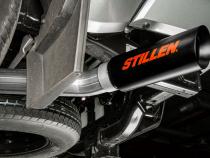 24-Present Toyota Tacoma Side Exit Cat Back Exhaust with Black Tip Stillen