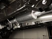 24-Present Toyota Tacoma Rear Exit Cat Back Exhaust with Black Tip Stillen