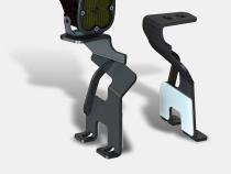 22-Present Tundra and 24-Present Sequoia A Pillar Mounts SDHQ Offroad