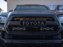 16-23 Tacoma Behind The Grille Dual 10 Inch LED Light Bar Mount SDHQ Offroad