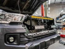 16-23 Tacoma Behind The Grille Dual 10 Inch LED Light Bar Mount SDHQ Offroad