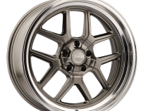Ridler Wheels Aluminum Wheels 610 G 20x8.5 Grey Polished Lip 5 On 114.3 Bolt Pattern Offset
