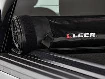 09-18 Ram Tonneau Cover Truck Bed Topper Soft Roll Up 5 Foot 7 Inch Bed Without Rambox Black Leer