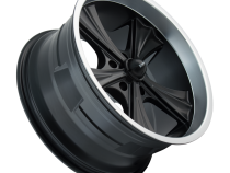 Ridler Wheels Aluminum Wheels 651 MB 20x8.5 Matte Black Machined Lip 5 On 114.3 Bolt Pattern 0 Offset