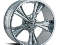 Ridler Wheels Aluminum Wheels 651 CH 18x8 Chrome 5 On 120.65 Bolt Pattern 0 Offset
