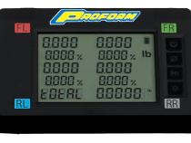 Slim Wireless Vehicle Scale System 7,000LB Capacity 1,750LB Per Pad Rating Includes 4 Pads Proform